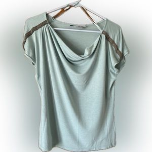 Jennifer Lopez Cowl Neck Top